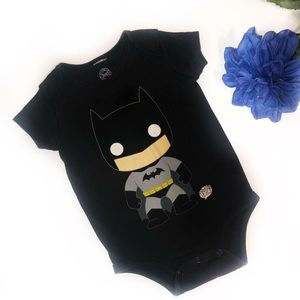 DC COMICS 12 MONTH BLACK BATMAN POP BODYSUIT